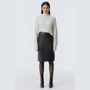 Danier Leather Pencil Skirt